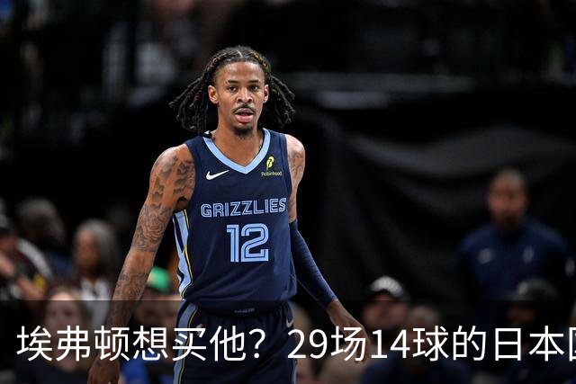 埃弗顿想买他？29场14球的日本国脚标价2500万，值不值？